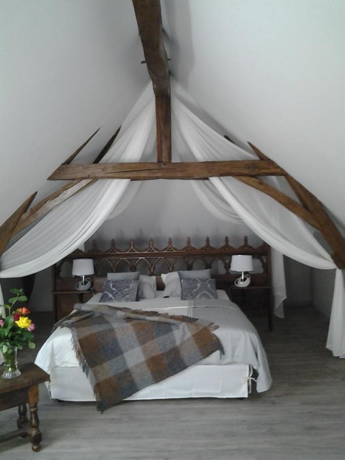Bed and Breakfast Le Manoir Des Roches Bourré Exterior foto